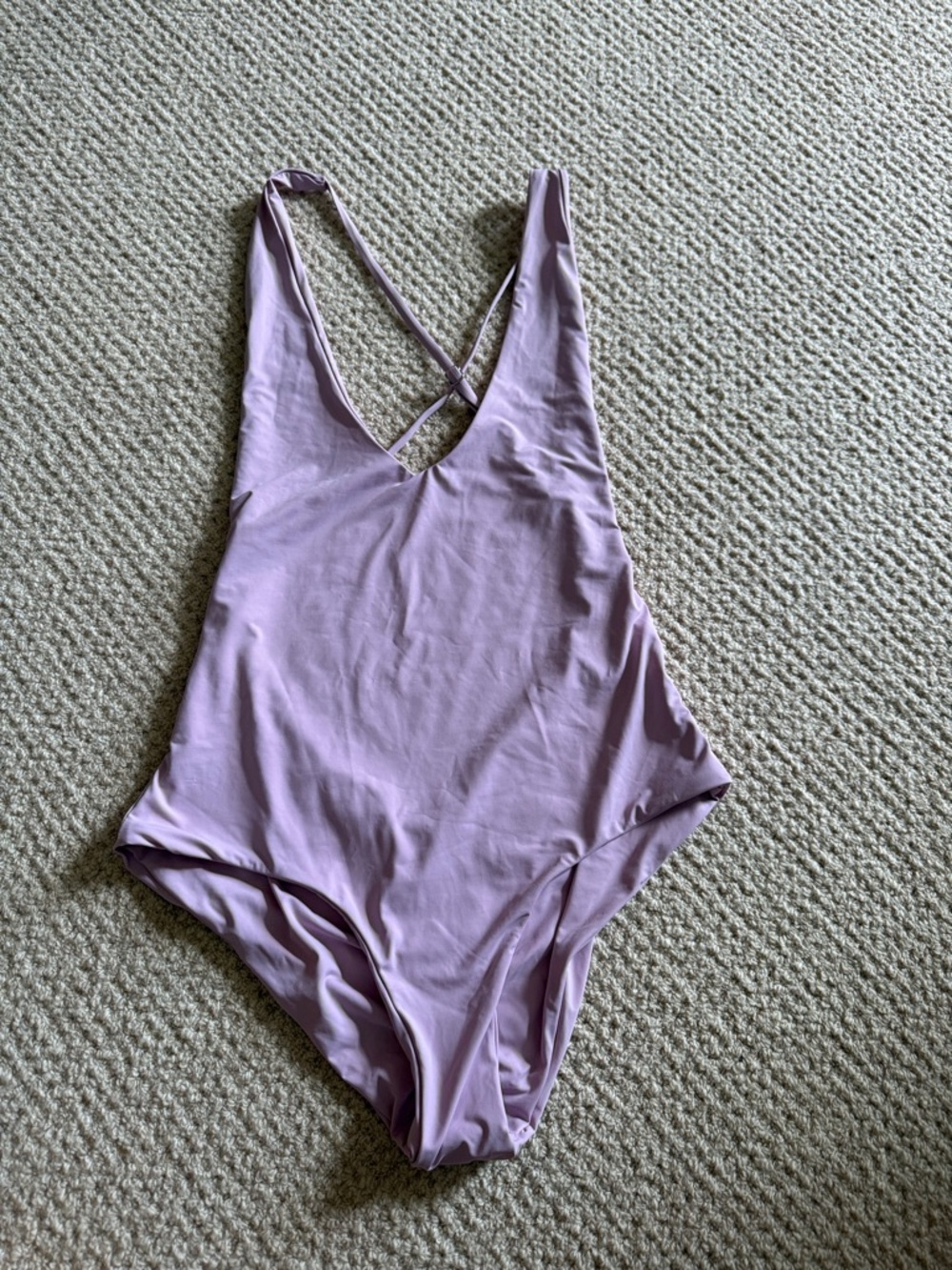 NWT X Back One Piece lilac